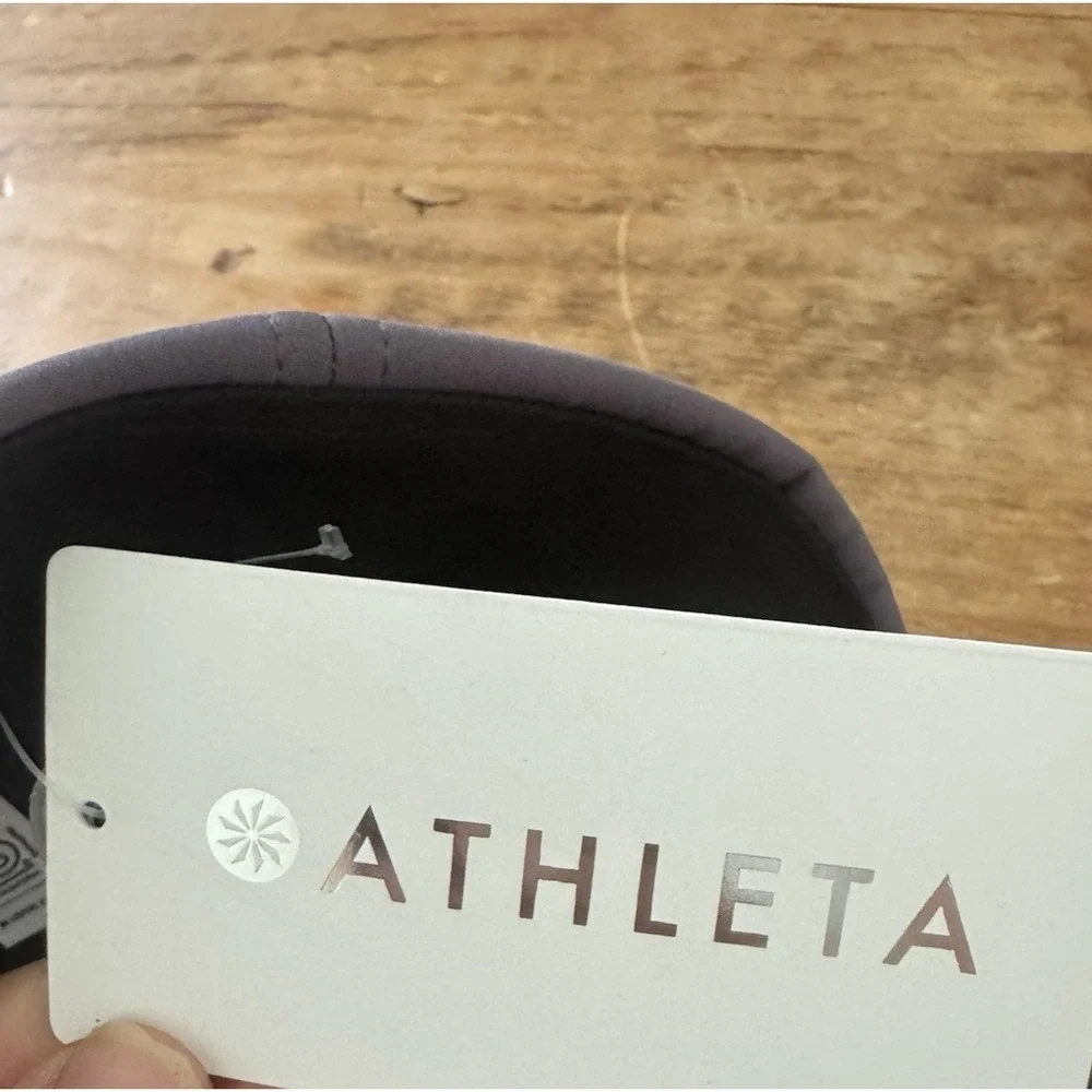 Athleta Cold Weather Train Cap Gray Adjustable Water Repellent Reflective NWT